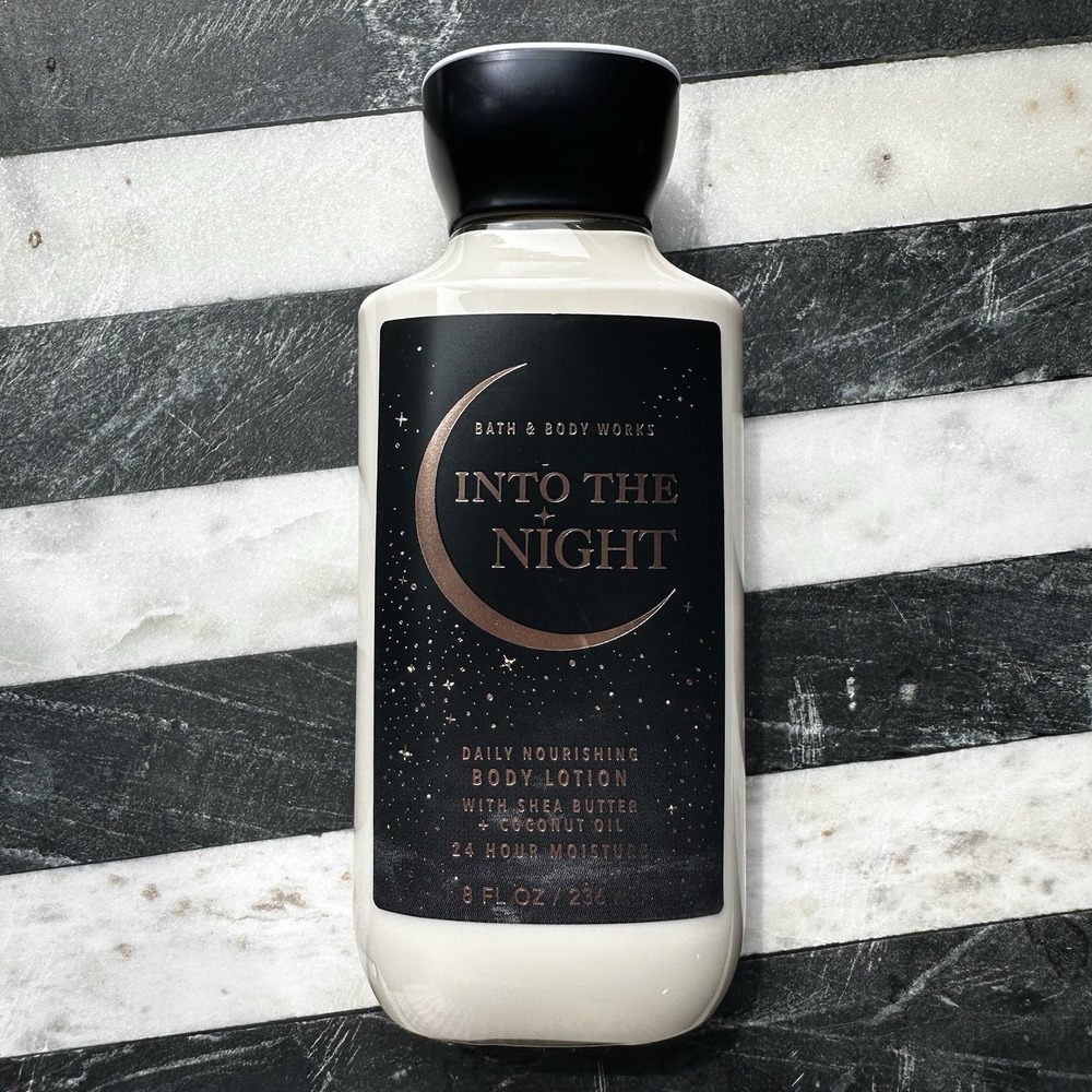 Bath & Body Works Into The Night Shea Butter + Vitamin E Lotion 8 oz. NEW